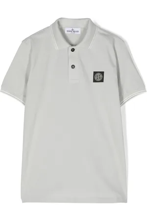 Stone Island Polo à motif Compass