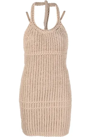 Jacquemus Robe en maille à dos nu