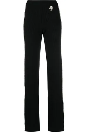 OFF-WHITE Pantalon en maille à logo brodé