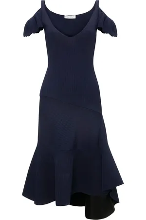 J.W.Anderson Robe volantée à épaules dénudées