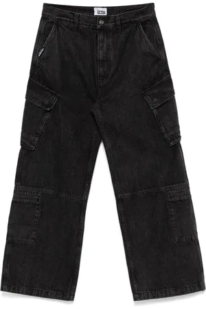Izzue Jean à effet délavé