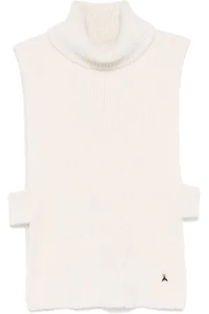 Patrizia Pepe Gilet à effet brossé