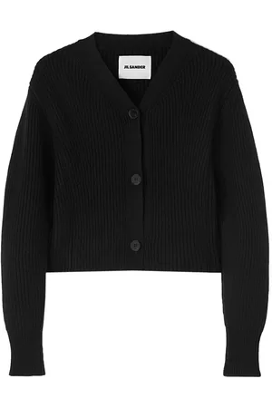 Jil Sander Cardigan boutonné à manches longues