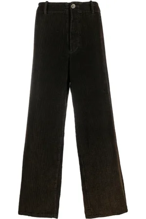 UMA WANG Pantalon en velours côtelé à coupe ample