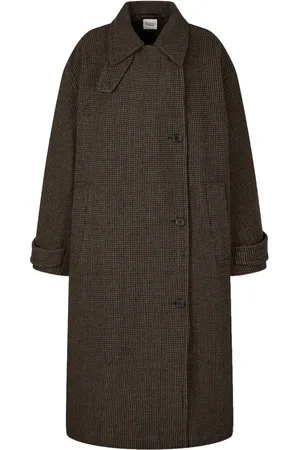 Studio Tomboy Manteau à carreaux