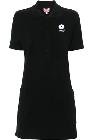 Kenzo Robe-polo Boke Flower en coton