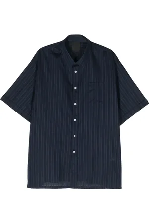 Givenchy Chemise en coton à fines rayures