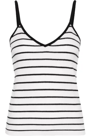 Allude Haut en maille fine à rayures
