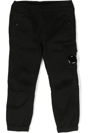 C.P. Company Pantalon de jogging à plaque logo