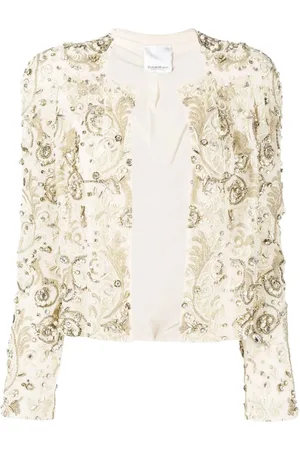 Zuhair Murad Cardigan à motif baroque