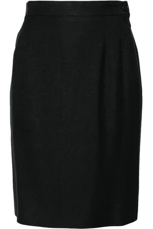 Saint Laurent Minijupe évasée (années 1990)