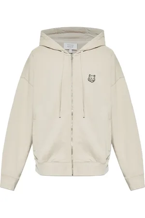 Maison Kitsuné Hoodie zippé à logo