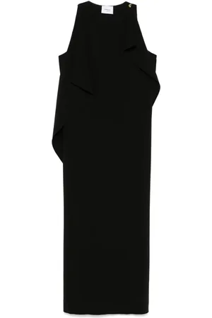 AKRIS Robe longue à design drapé