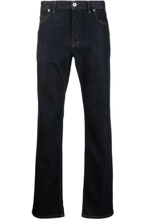 BRIONI Jean droit à taille mi-haute