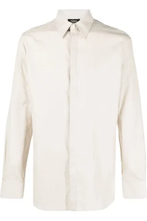 Fendi Chemise à motif monogrammé FF