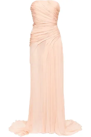 ERMANNO SCERVINO Robe-bustier longue à design drapé