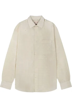 Marni Chemise à motif géométrique en jacquard