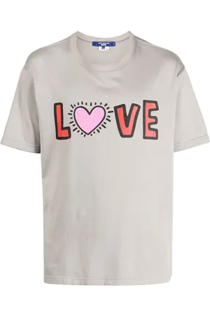 JUNYA WATANABE T-shirt en coton à imprimé graphique