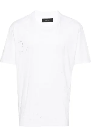 AMIRI T-shirt Core Shotgun à effet usé