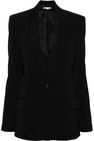 Stella McCartney Blazer en laine à simple boutonnage