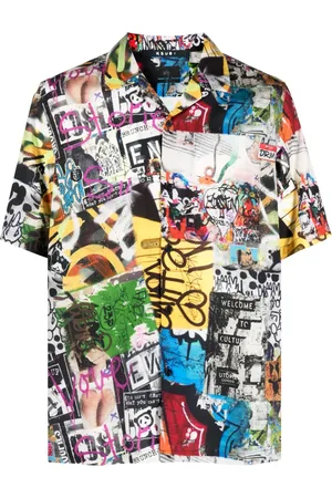 KSUBI Chemise Kulture Resort à imprimé graphique