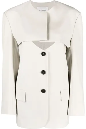 Low Classic Veste boutonnée à découpes