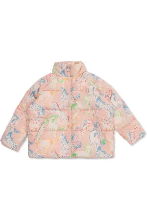 Stella McCartney Doudoune à imprimé cheval