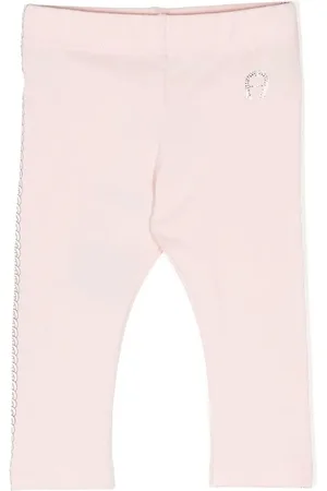 Aigner Pantalon à logo strassé
