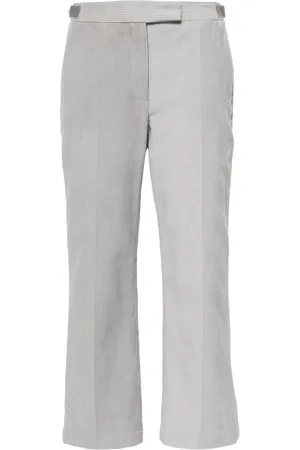 Thom Browne Pantalon court en velours côtelé