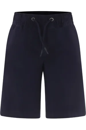 Trussardi Short à plaque logo