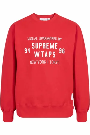 Supreme X WTAPS sweat à col rond
