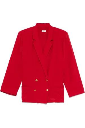 CHANEL Blazer 1990 à boutonnière croisée