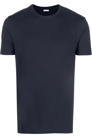 Malo T-shirt en coton stretch à manches courtes