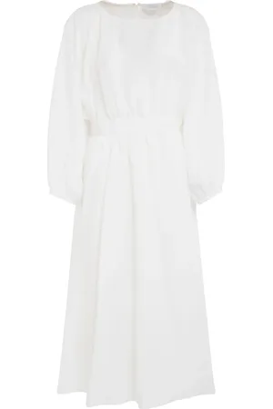 GABRIELA HEARST Robe en lin Ahmose à coupe mi-longue