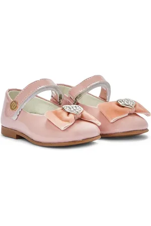 Andanines Ballerines en cuir à détail de nœud