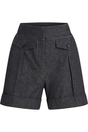 Karl Lagerfeld X Amber Valletta short Denim Look