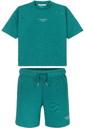 Calvin Klein Ensemble short-t-shirt Ottoman à coupe ample