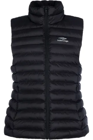 Balenciaga Gilet matelassé à logo imprimé