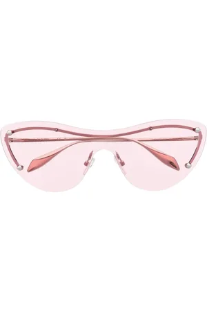 Alexander McQueen Lunettes de soleil à monture papillon