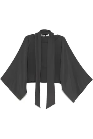 FEDERICA TOSI Blouse à détail de foulard attaché