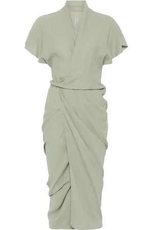 Rick Owens Robe longue à design portefeuille