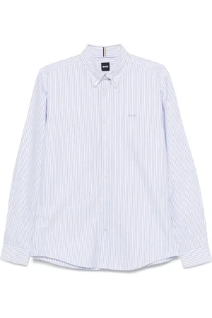 HUGO BOSS Chemise en coton à rayures