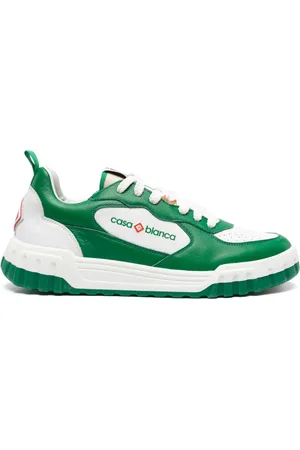 Casablanca Baskets Court en cuir