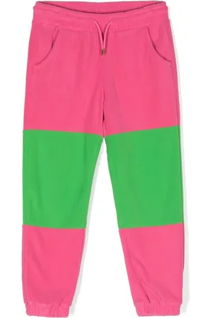 Mini Rodini Pantalon de jogging à design colour block