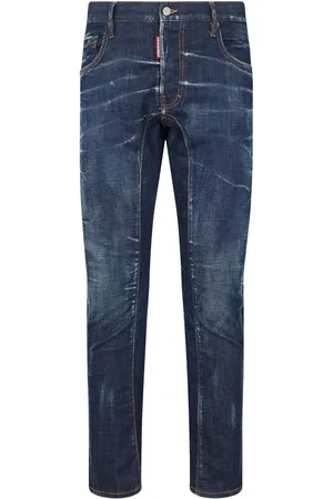 Dsquared2 Jean droit à logo appliqué