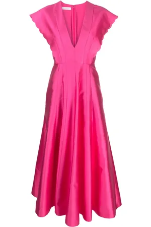 Serafini Robe Radzmir à bords festonnés