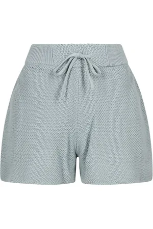 HONOR THE GIFT Short en maille à logo brodé