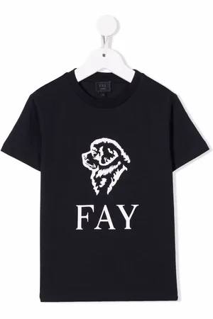 FAY T-shirt à logo imprimé