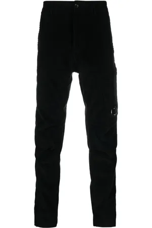 C.P. Company Pantalon cargo à détail de lentille