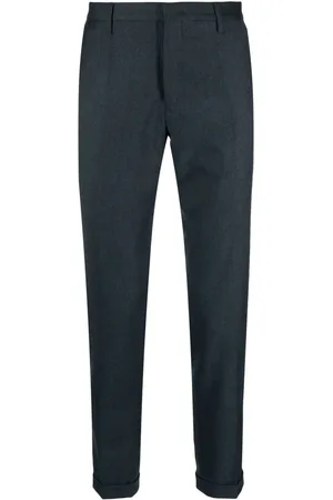 Paul Smith Pantalon en laine à coupe fuselée